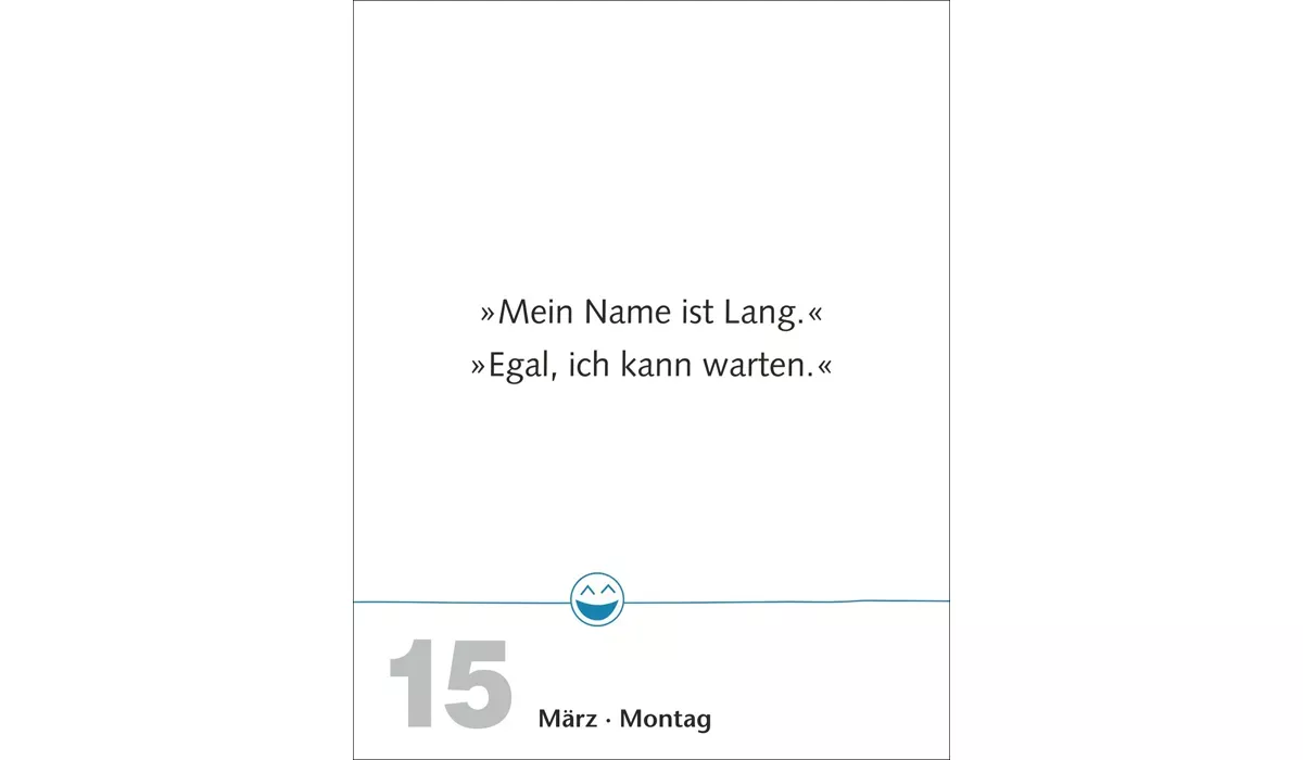 Harenberg Beste Witze Tagesabreißkalender 2027