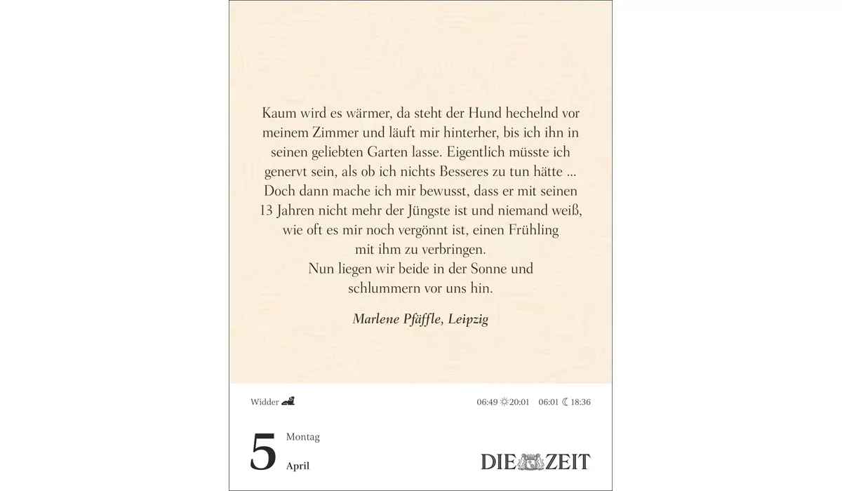 advertising calendar: What Makes My Life Richer Table Calendar 2027
