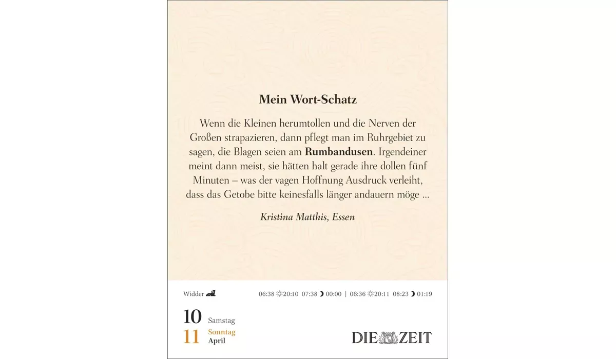 advertising calendar: What Makes My Life Richer Table Calendar 2027
