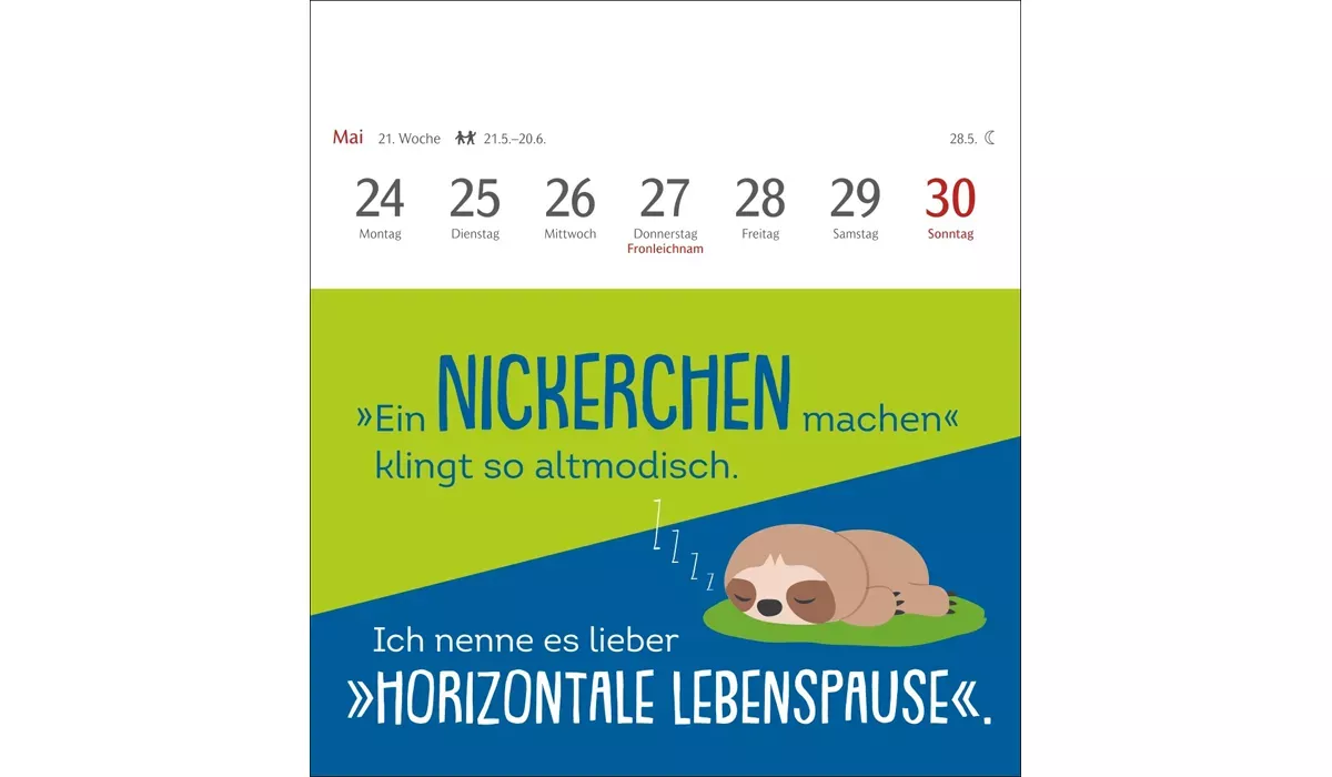 advertising calendar: The Fat Bird Breaks The Branch Postcard Calendar 2027