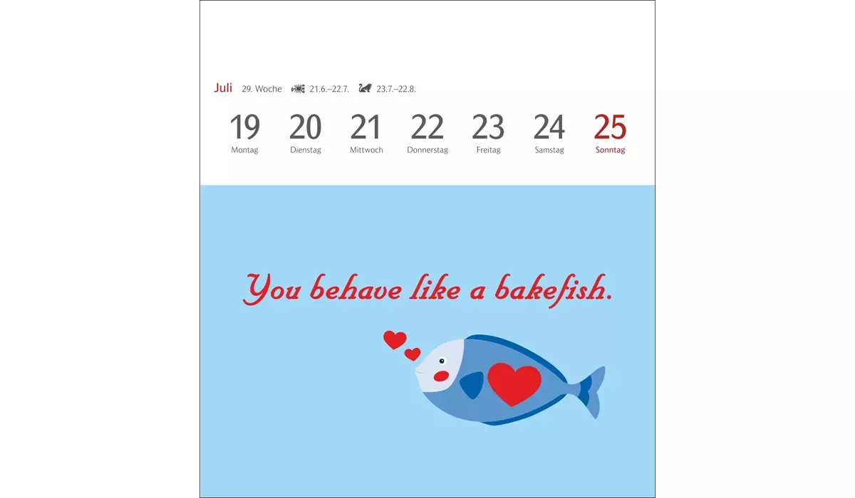 advertising calendar: Now I Know How The Rabbit Runs Postcard Calendar 2027