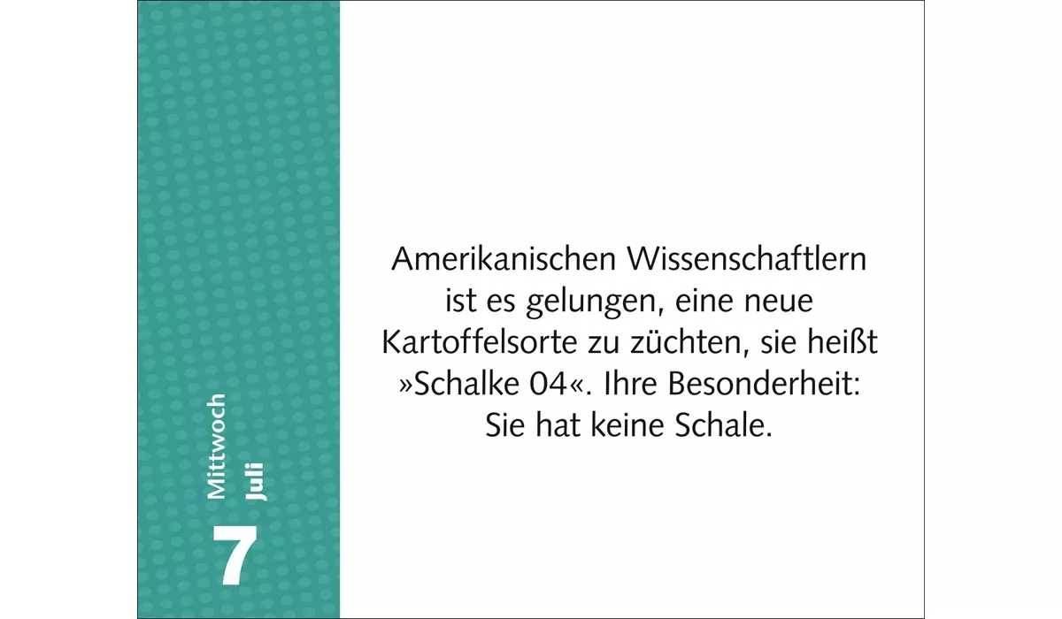 advertising calendar: Joke daily sampling calendar 2027