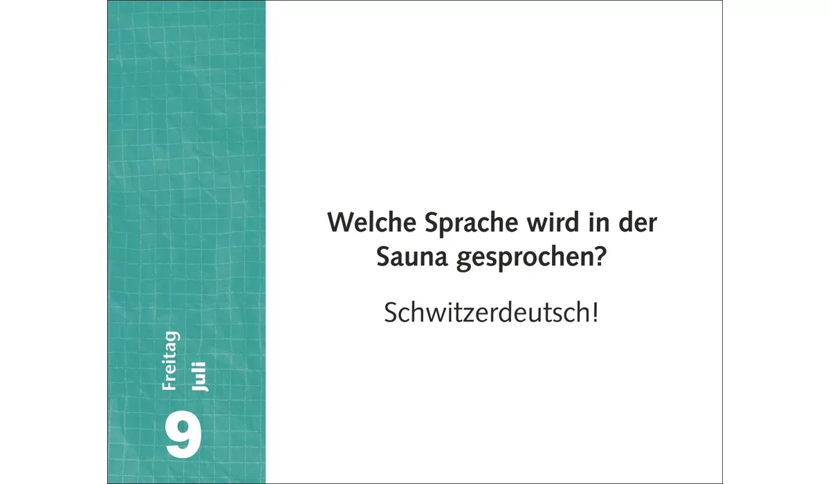 advertising calendar: Joke daily sampling calendar 2027