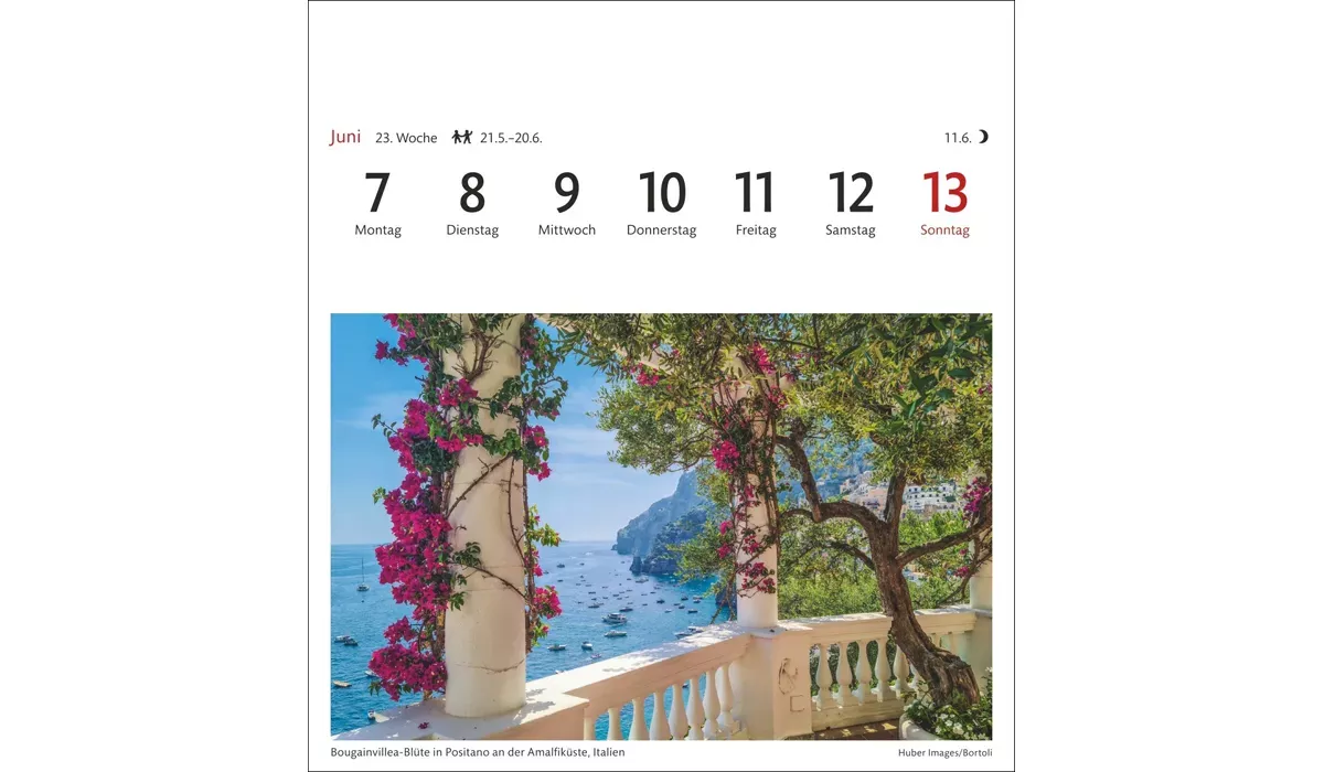 advertising calendar: Dream Destinations Postcard Calendar 2027