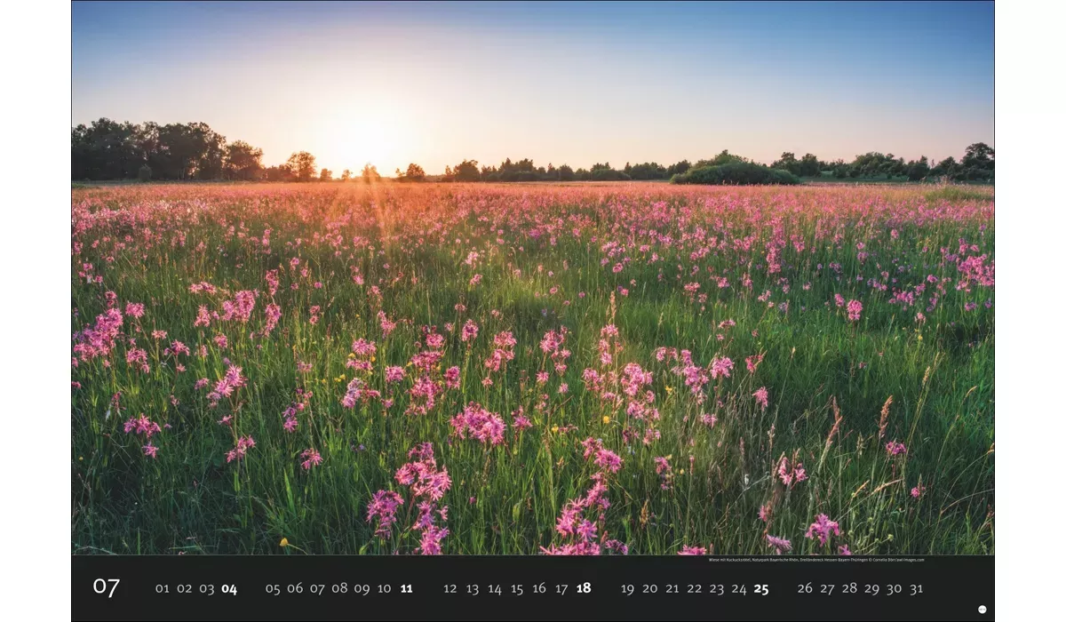 Heye Deutschlands Naturparadiese Kalender 2027