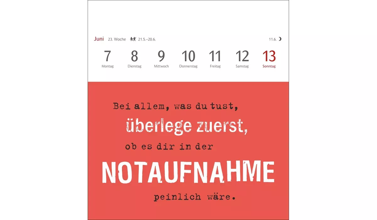 advertising calendar: Typo Springs Calendar Postcard Calendar 2027