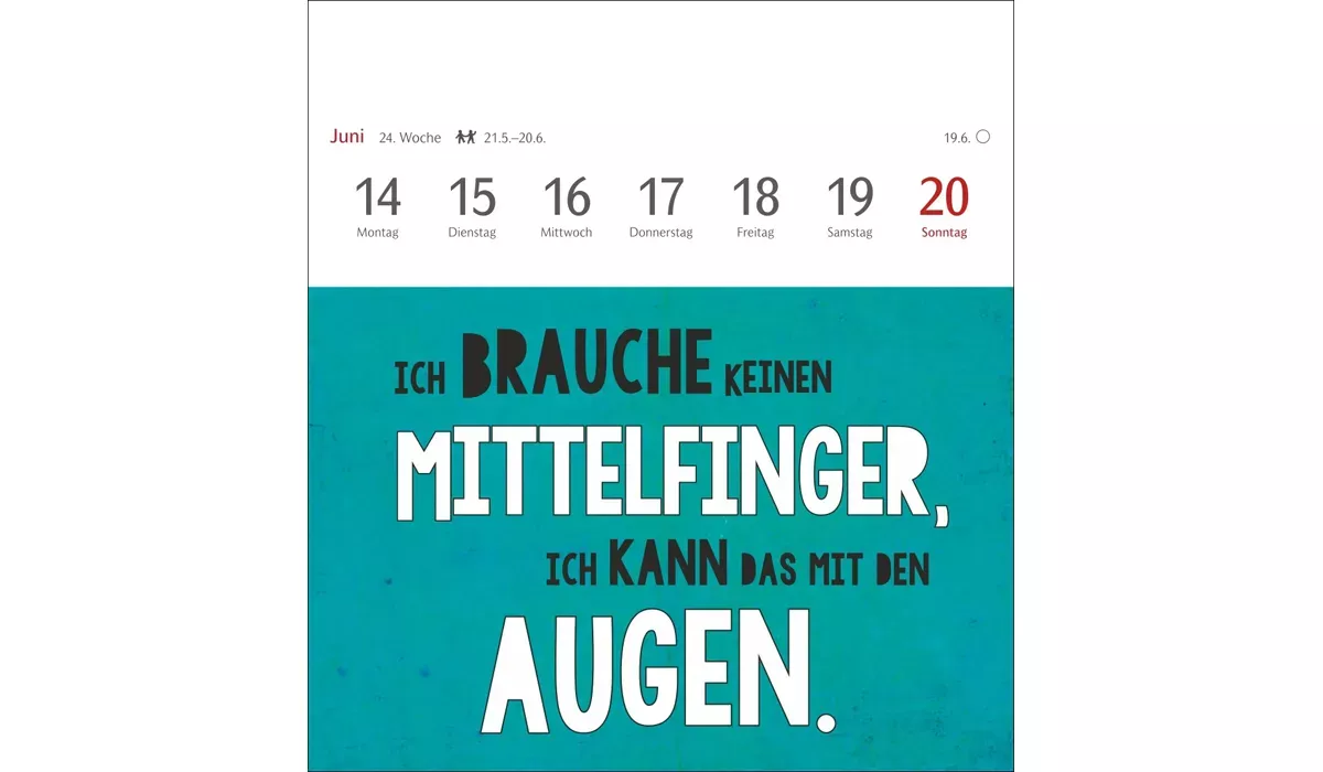 advertising calendar: Typo Springs Calendar Postcard Calendar 2027