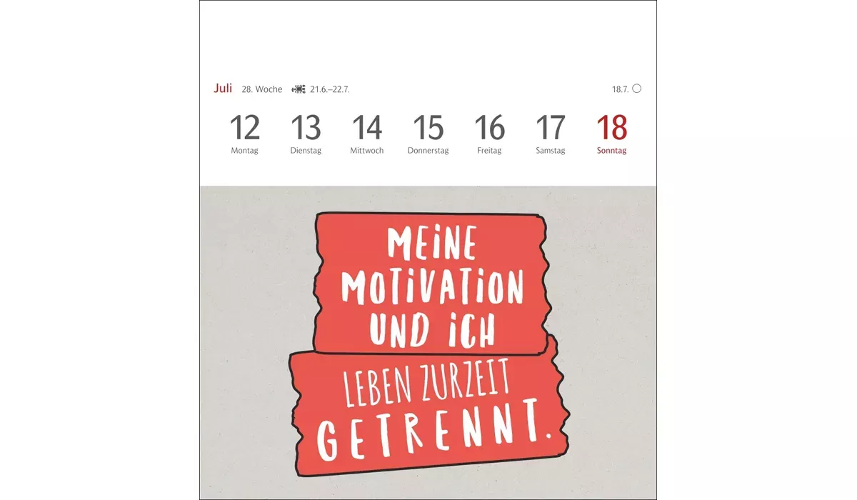 advertising calendar: Typo Springs Calendar Postcard Calendar 2027