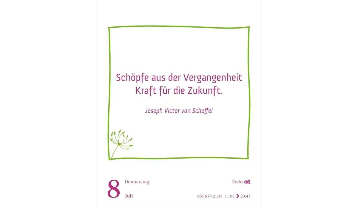 advertising calendar: Today is your day! Daily sampling calendar 2027