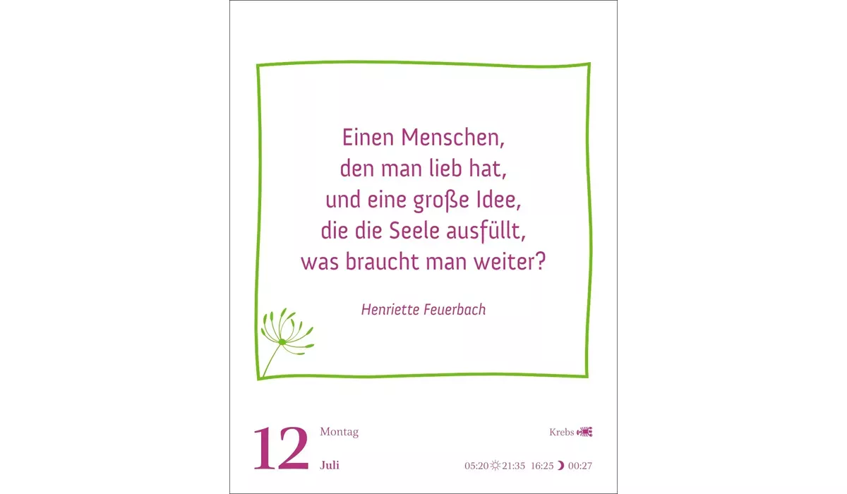 advertising calendar: Today is your day! Daily sampling calendar 2027