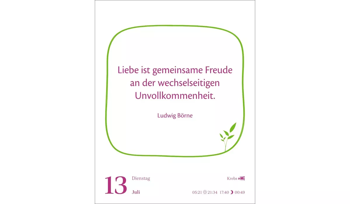 advertising calendar: Today is your day! Daily sampling calendar 2027