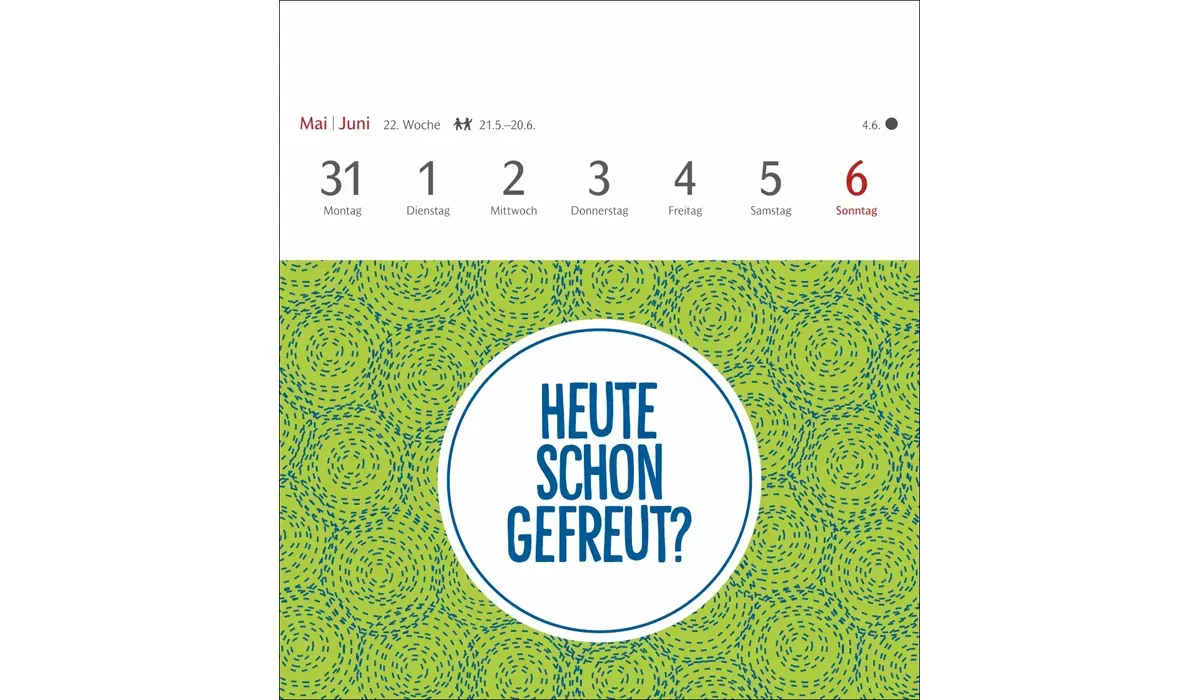 advertising calendar: Positive Springs Calendar Postcard Calendar 2027