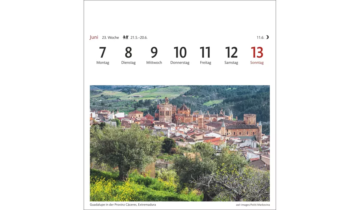 advertising calendar: Spain longing 2027