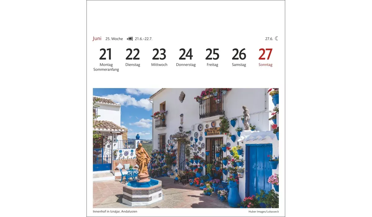 advertising calendar: Spain longing 2027