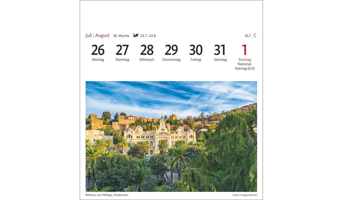 advertising calendar: Spain longing 2027