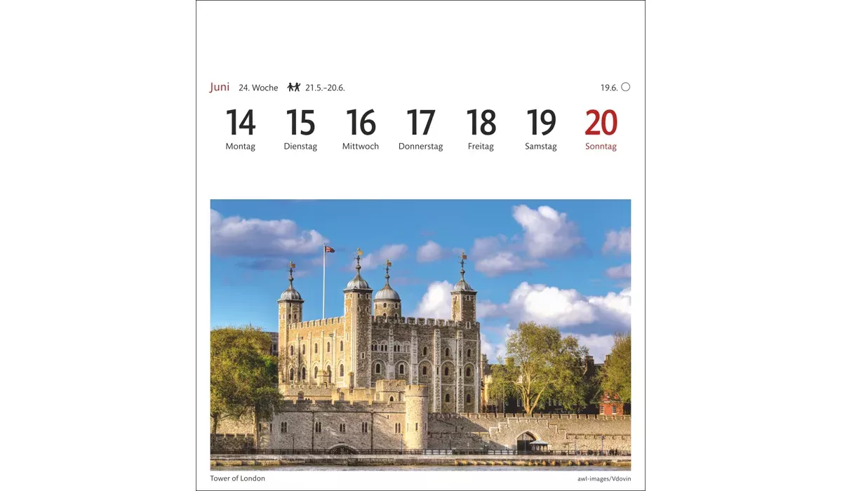 advertising calendar: London longing 2027