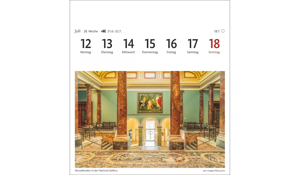 advertising calendar: London longing 2027