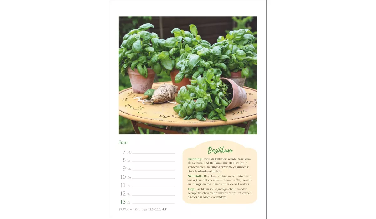 advertising calendar: The small kitchen planner 2027