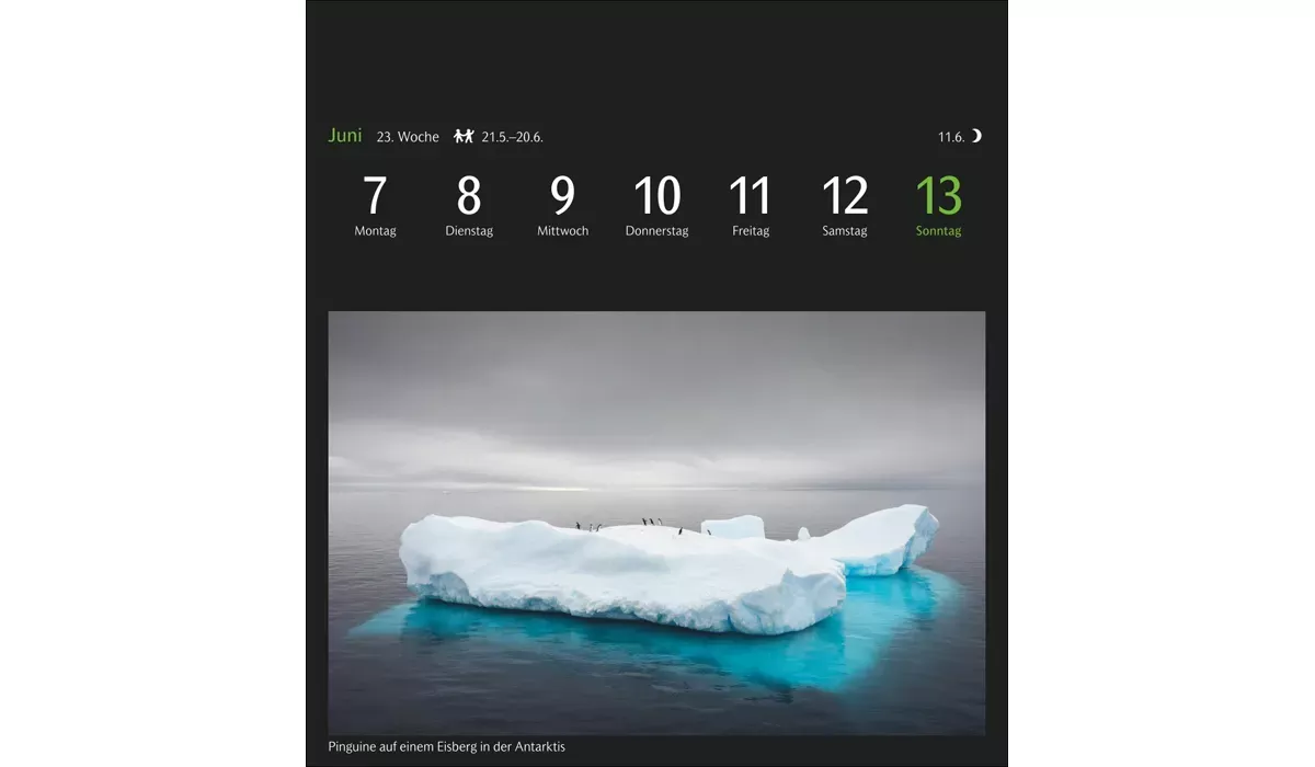 advertising calendar: GEO magic nature postcard calendar 2027