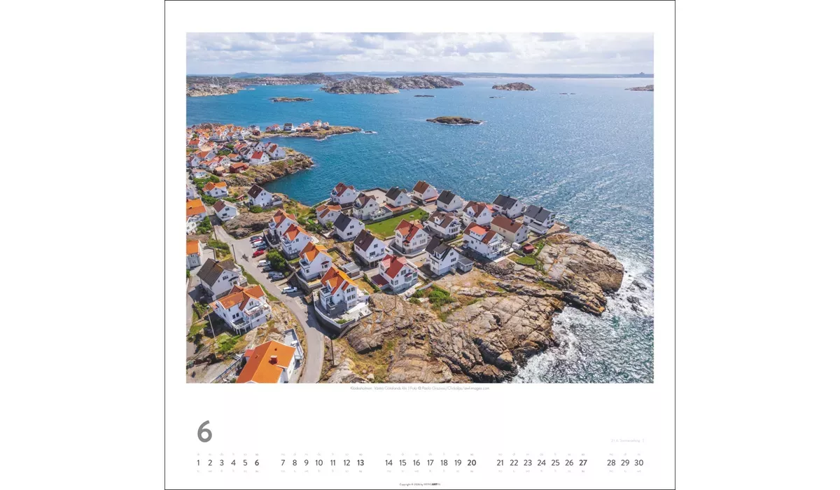 Weingarten Schweden Kalender 2027