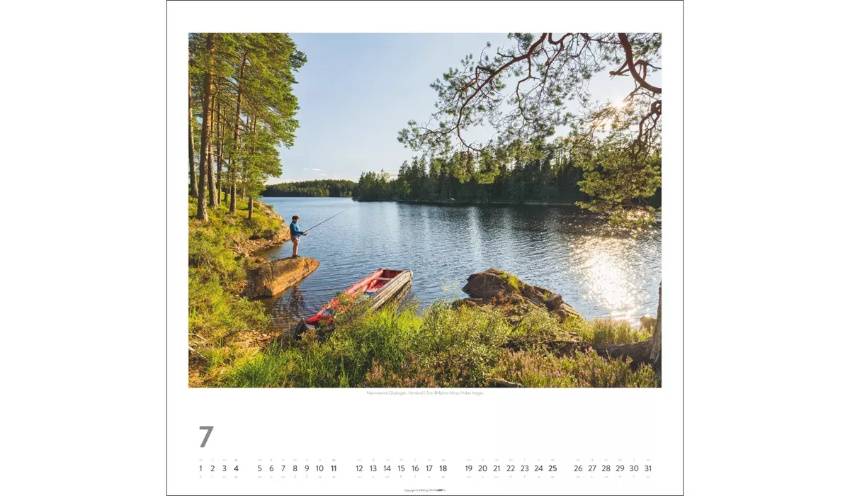 Weingarten Schweden Kalender 2027
