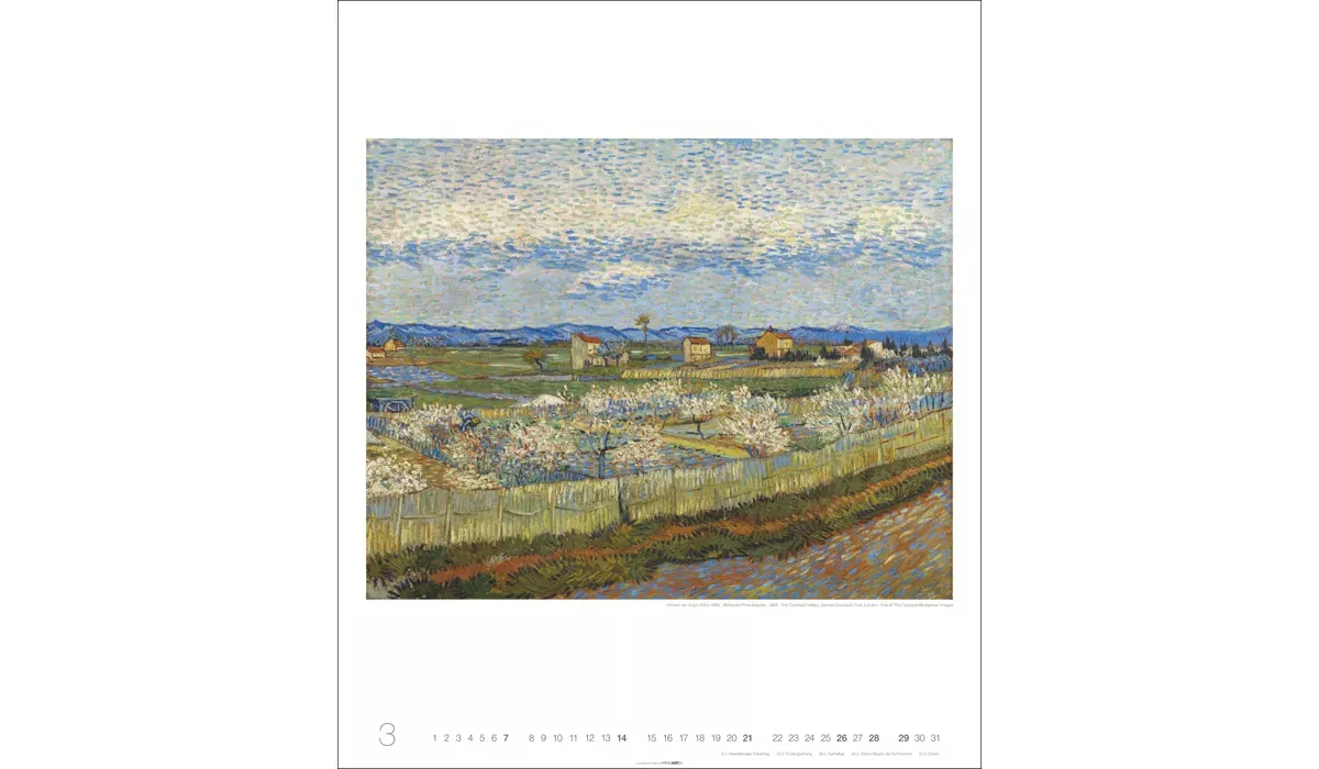 Vincent Van Gogh Edition Kalender 2027