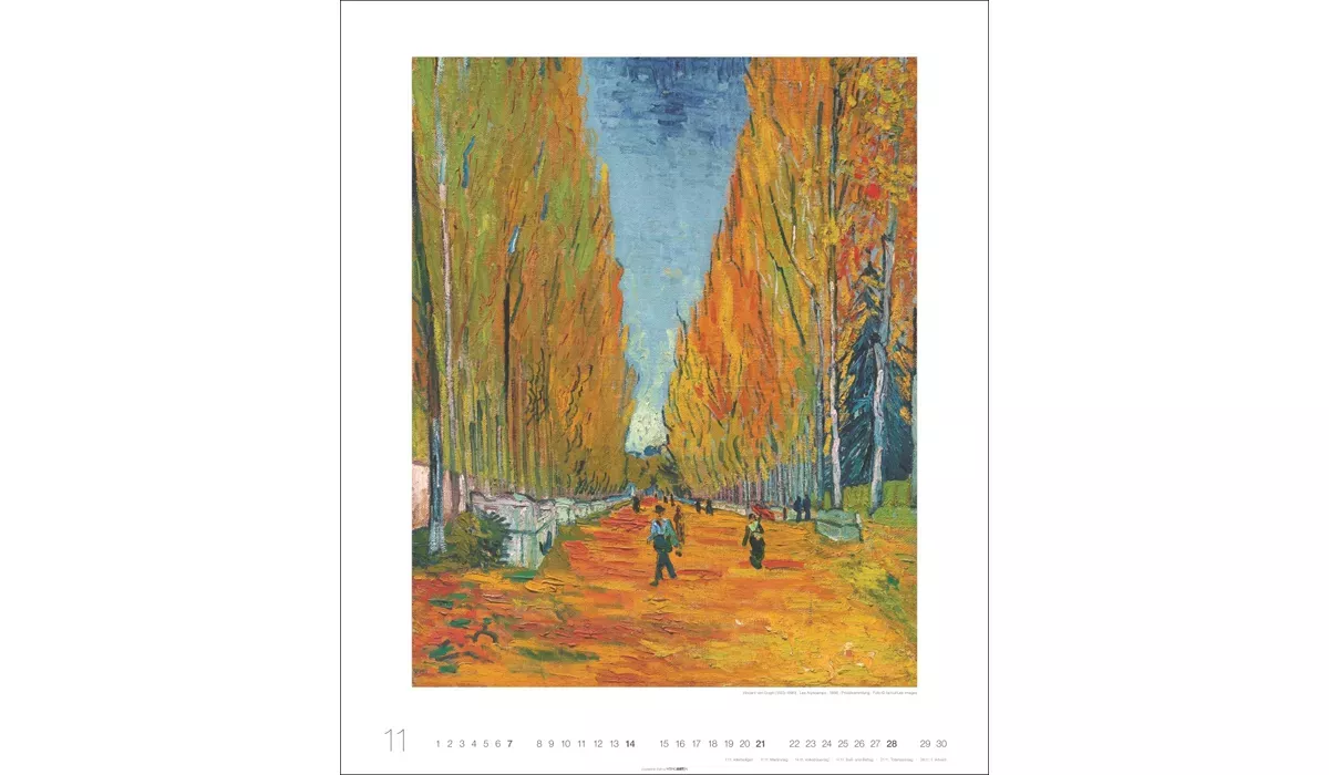 Vincent Van Gogh Edition Kalender 2027