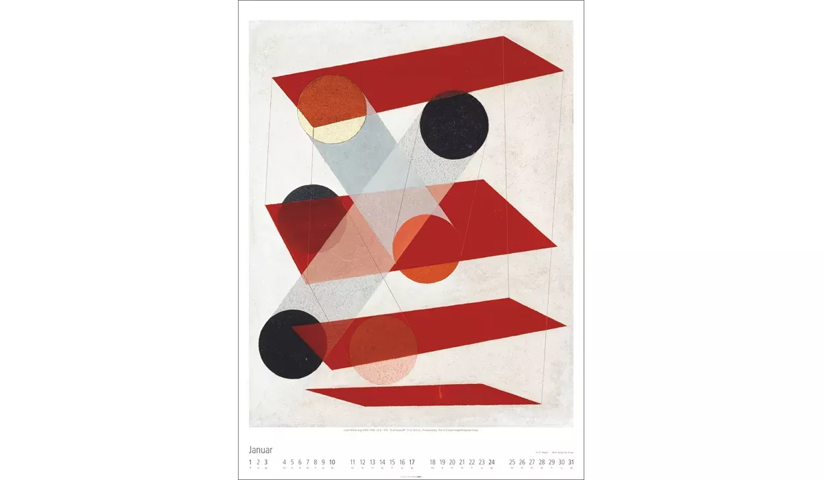 advertising calendar: Bauhaus 2027
