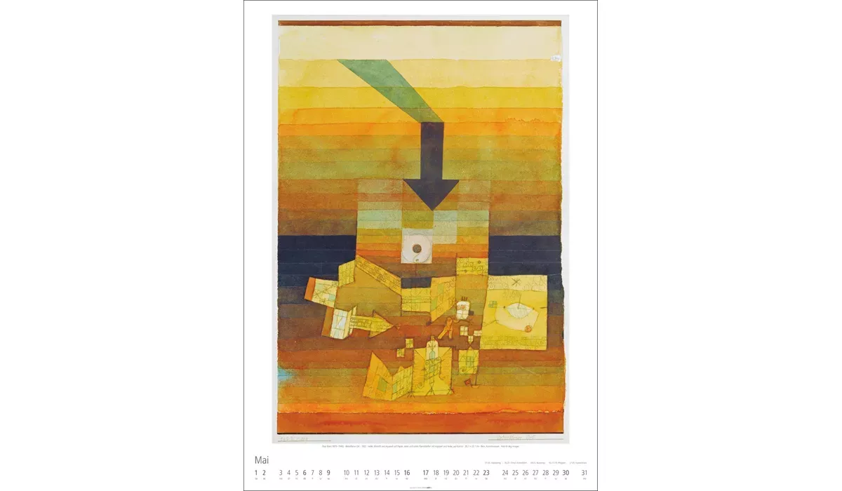 advertising calendar: Bauhaus 2027