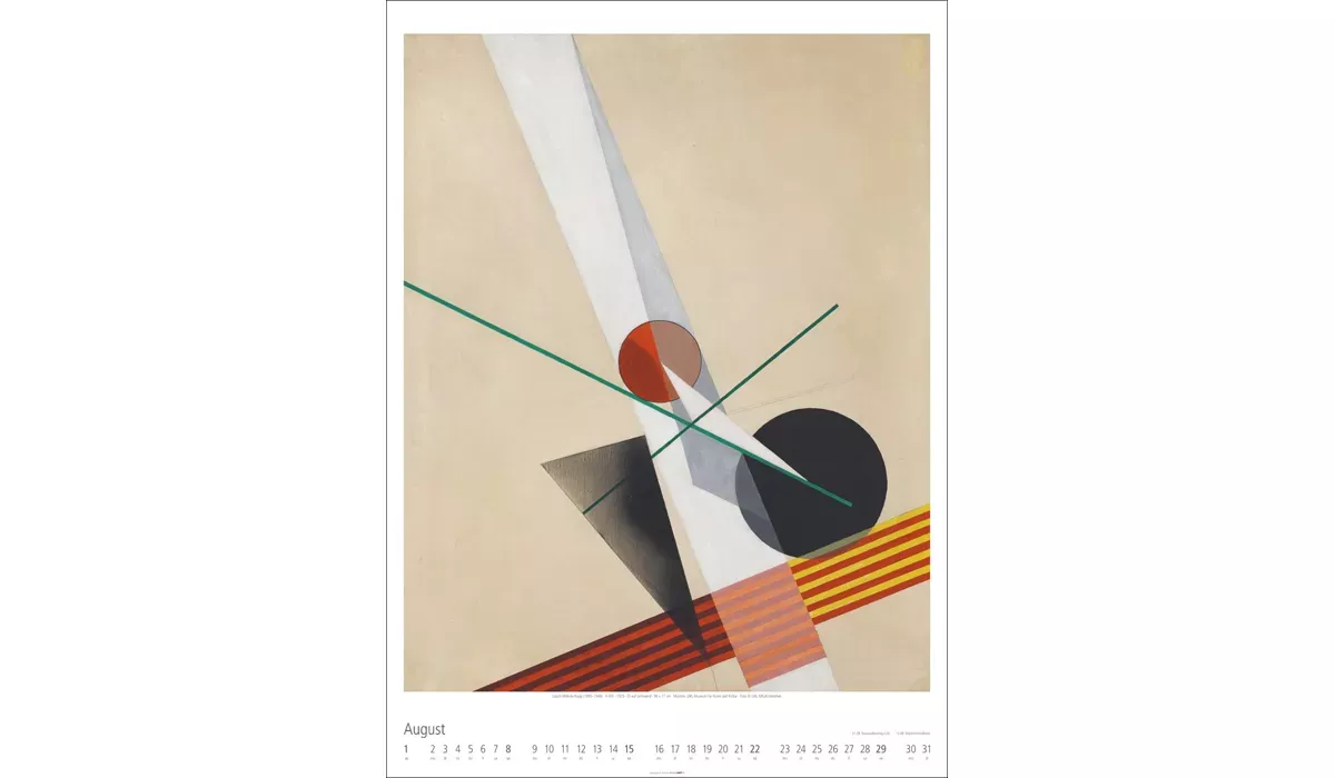 advertising calendar: Bauhaus 2027