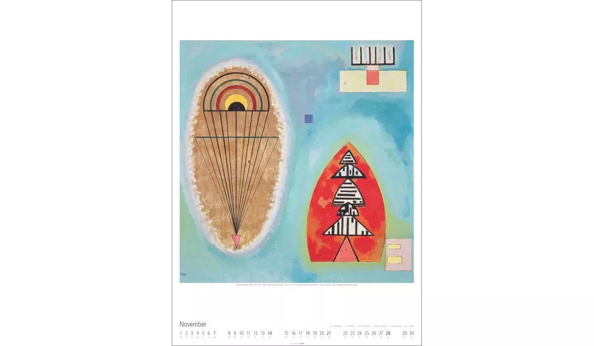 advertising calendar: Bauhaus 2027