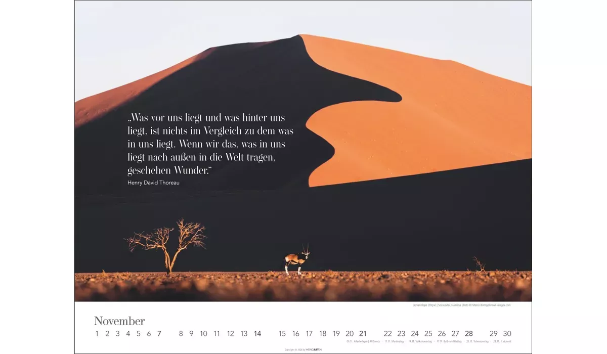 Weingarten Wege des Erfolgs Kalender 2027