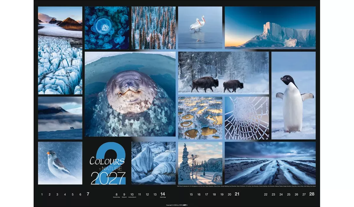 Weingarten Colours of Nature Kalender 2027