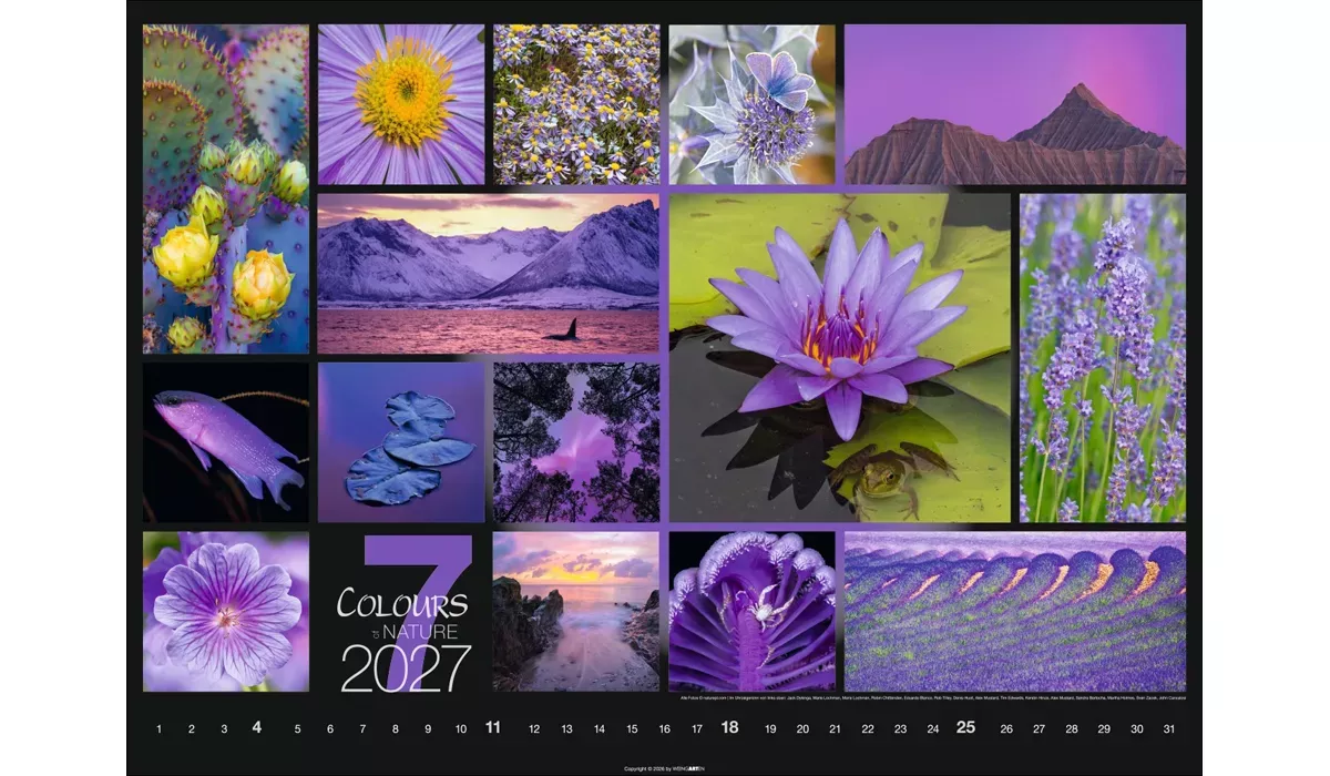 Weingarten Colours of Nature Kalender 2027