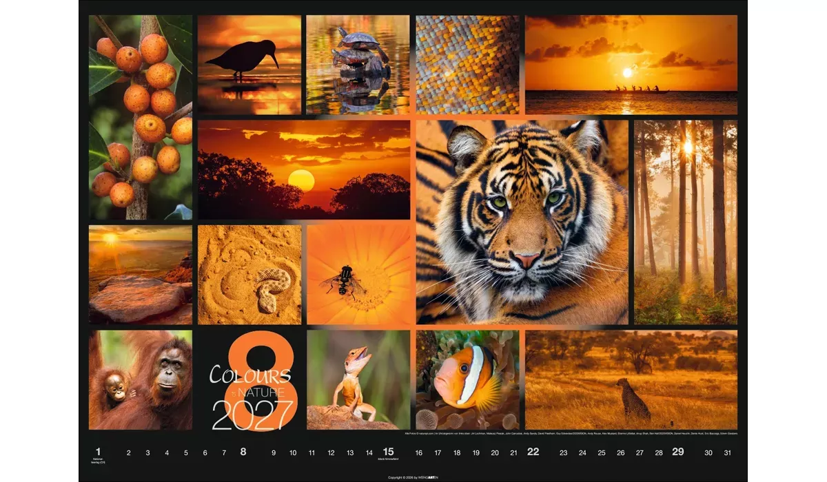 Weingarten Colours of Nature Kalender 2027
