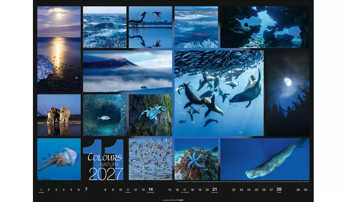 Weingarten Colours of Nature Kalender 2027