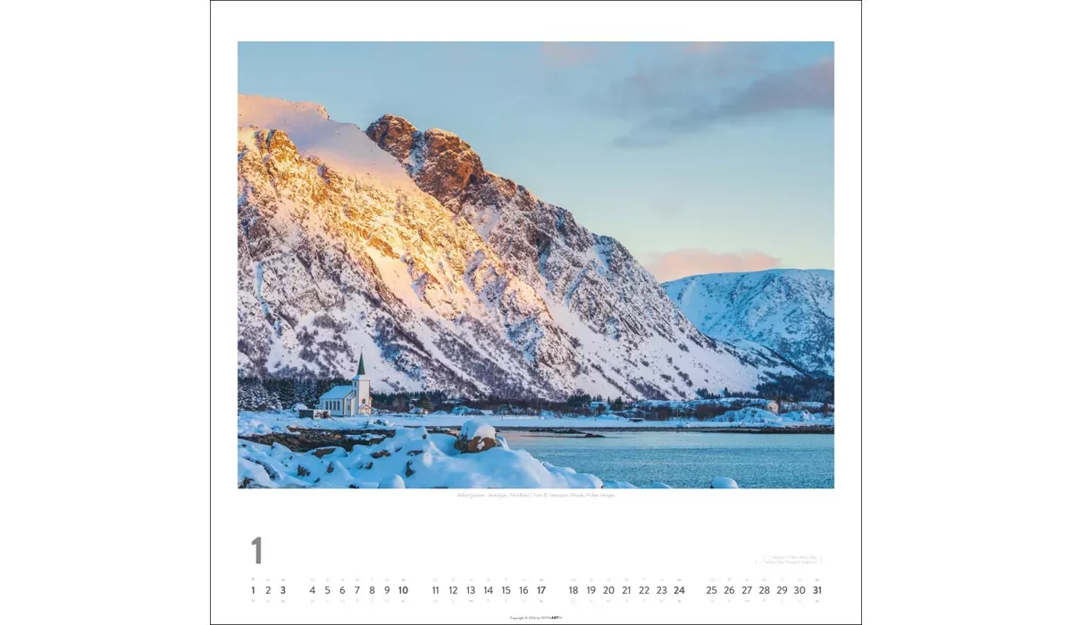 Weingarten Norwegen Kalender 2027
