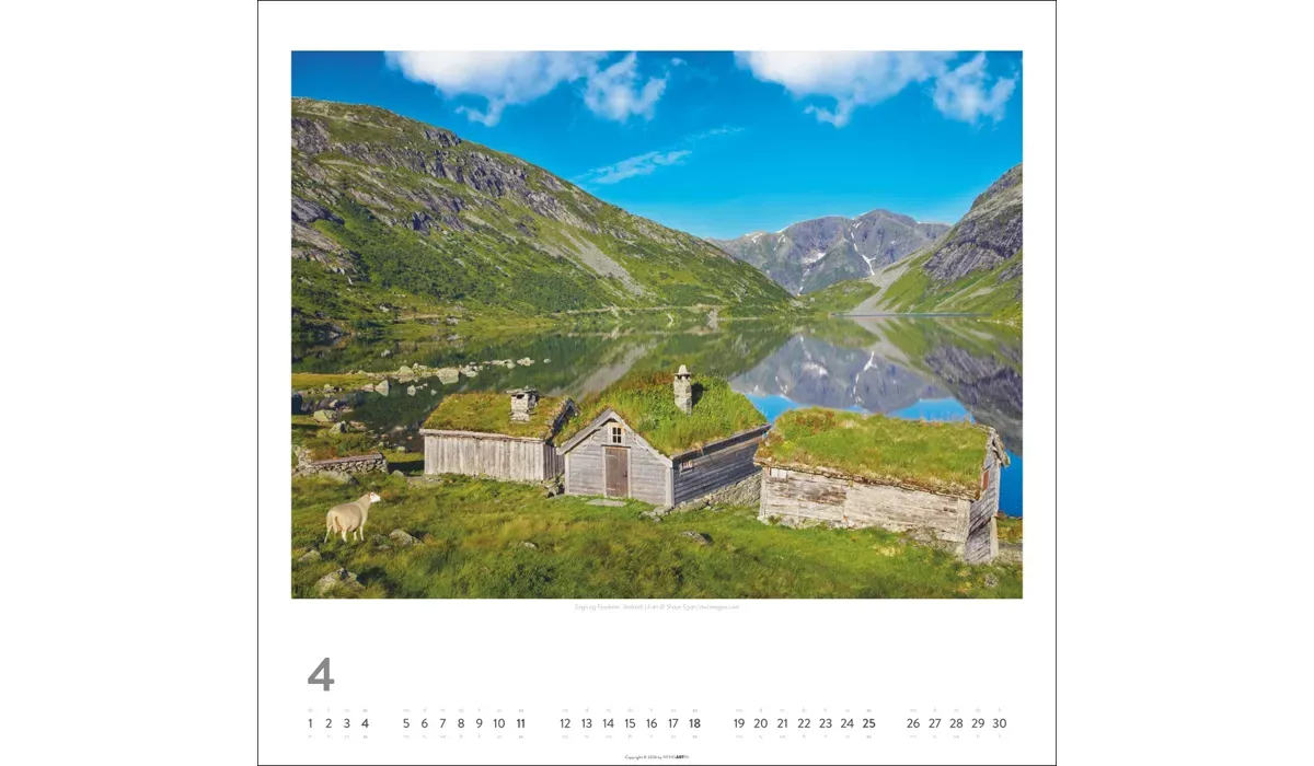 Weingarten Norwegen Kalender 2027