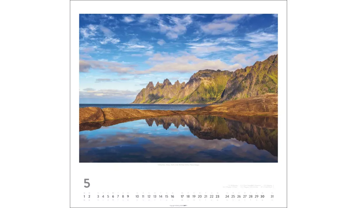 Weingarten Norwegen Kalender 2027