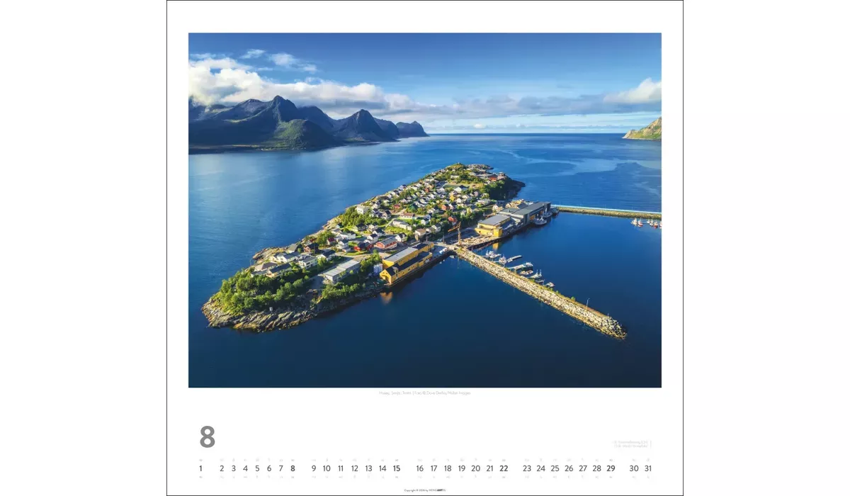 Weingarten Norwegen Kalender 2027