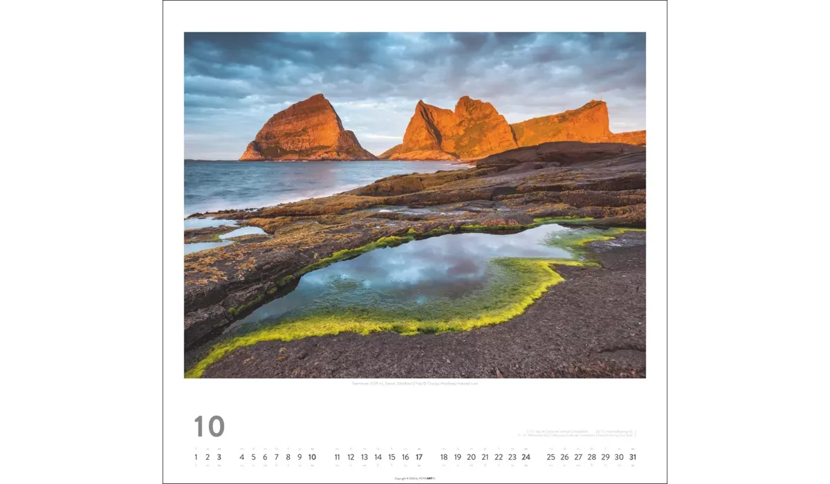 Weingarten Norwegen Kalender 2027