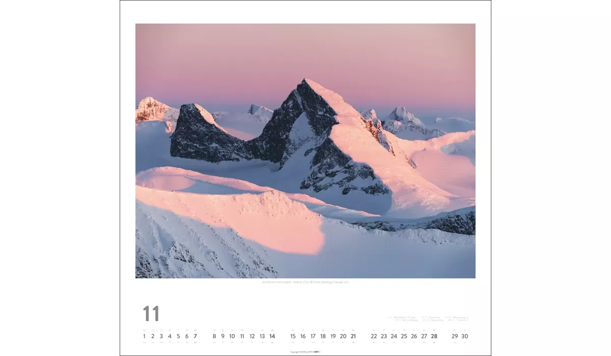 Weingarten Norwegen Kalender 2027