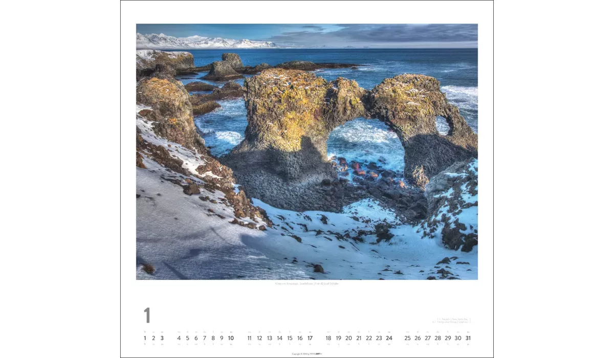Weingarten Island Kalender 2027