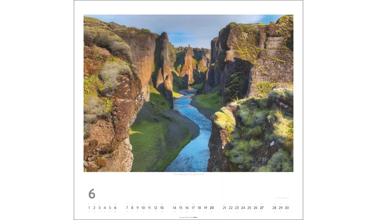 Weingarten Island Kalender 2027