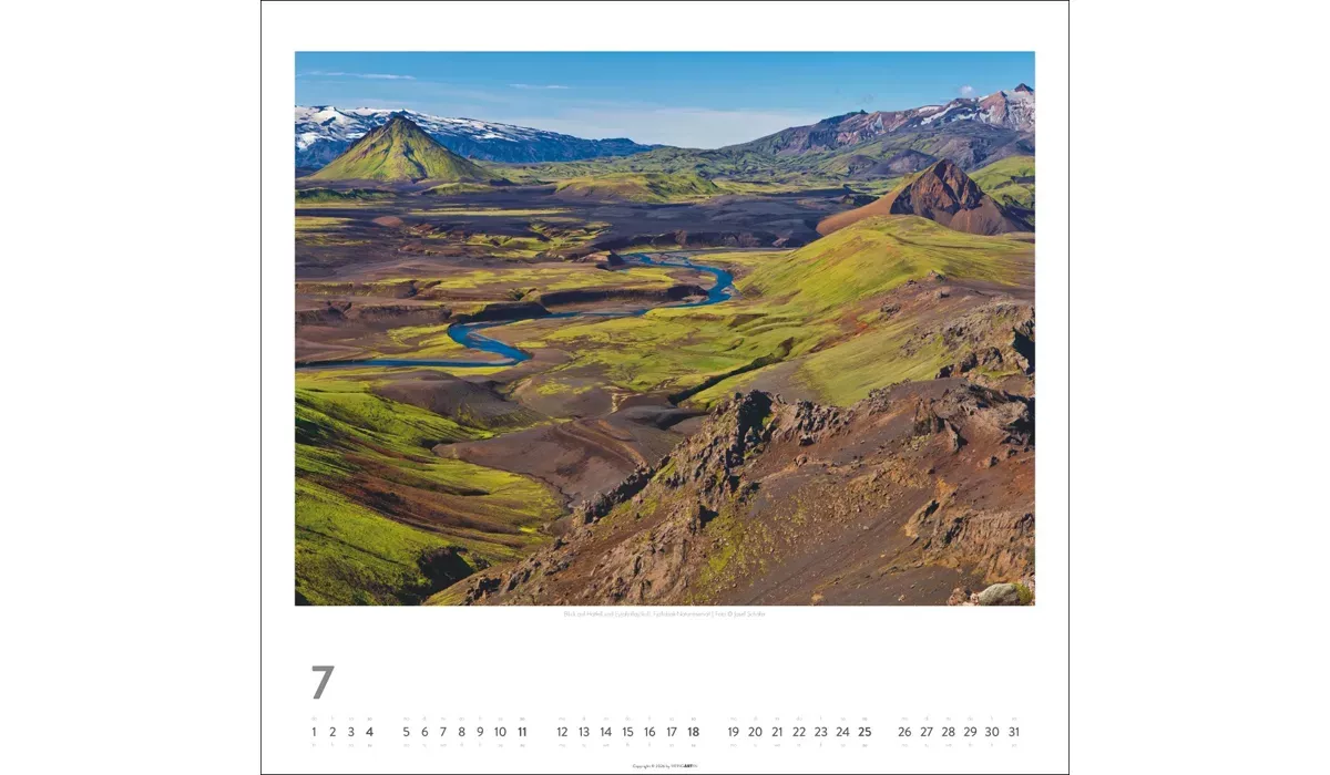 Weingarten Island Kalender 2027