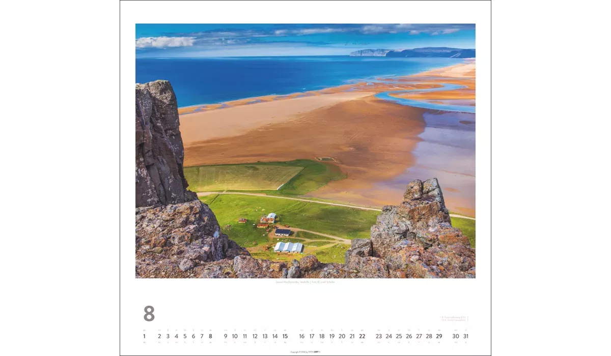 Weingarten Island Kalender 2027
