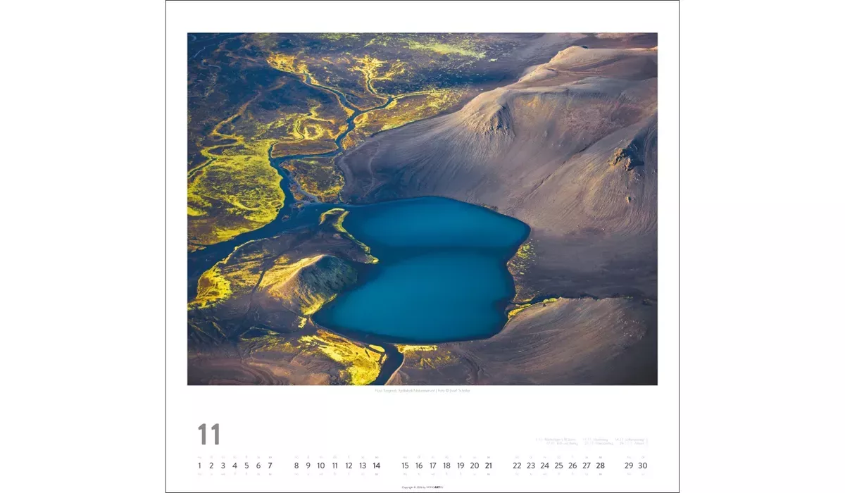 Weingarten Island Kalender 2027