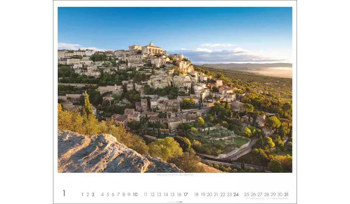 advertising calendar: Provence 2027