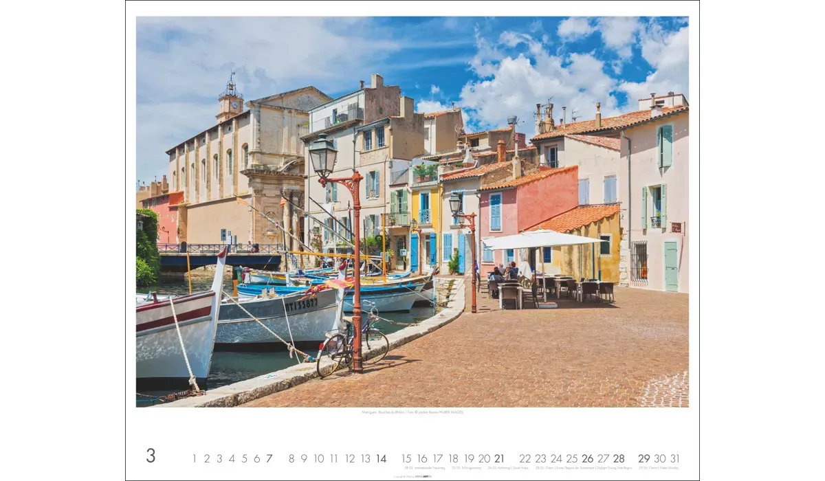 advertising calendar: Provence 2027