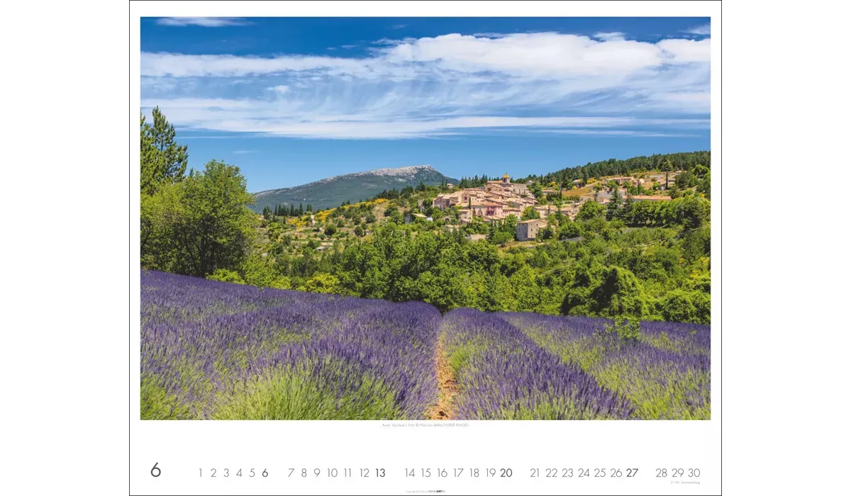 advertising calendar: Provence 2027